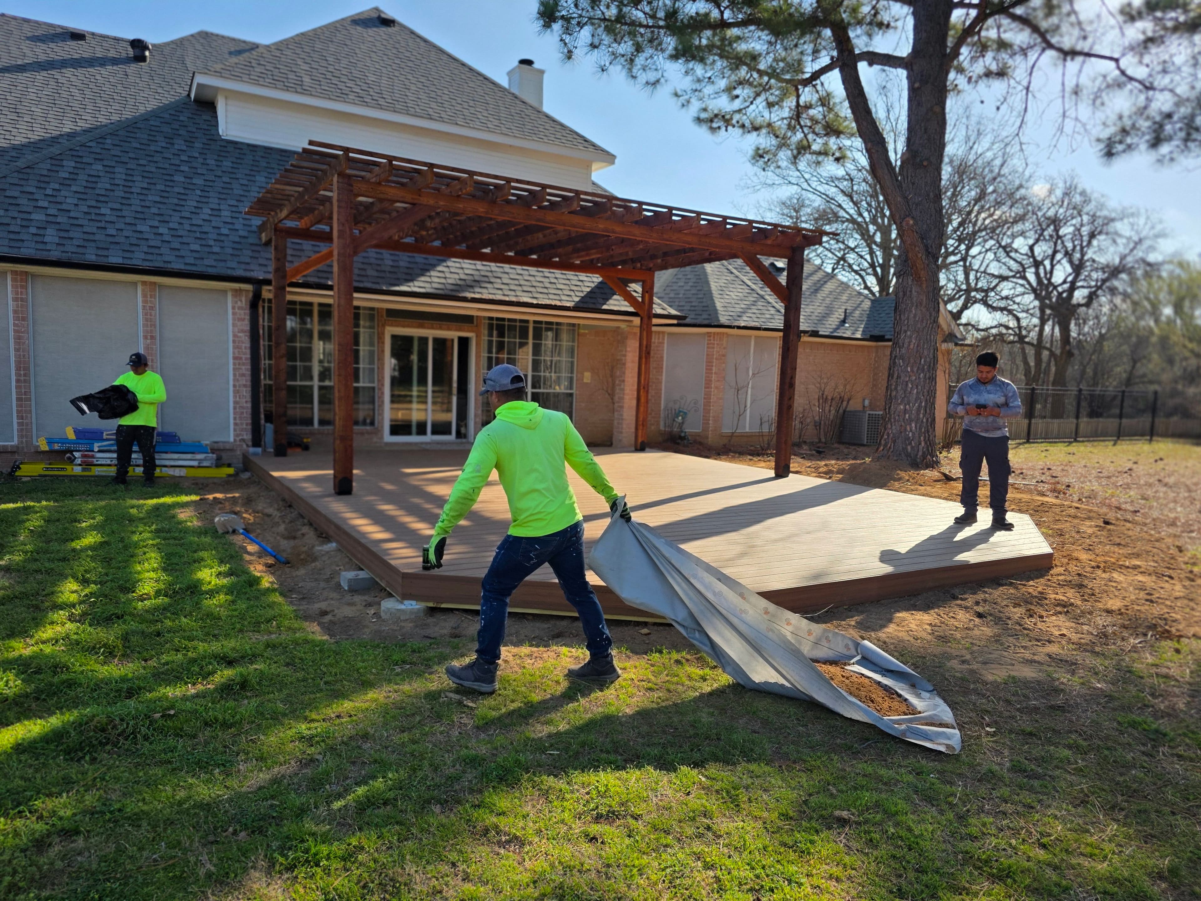 Project Stunning Pergola and Deck Project in Fort Worth image