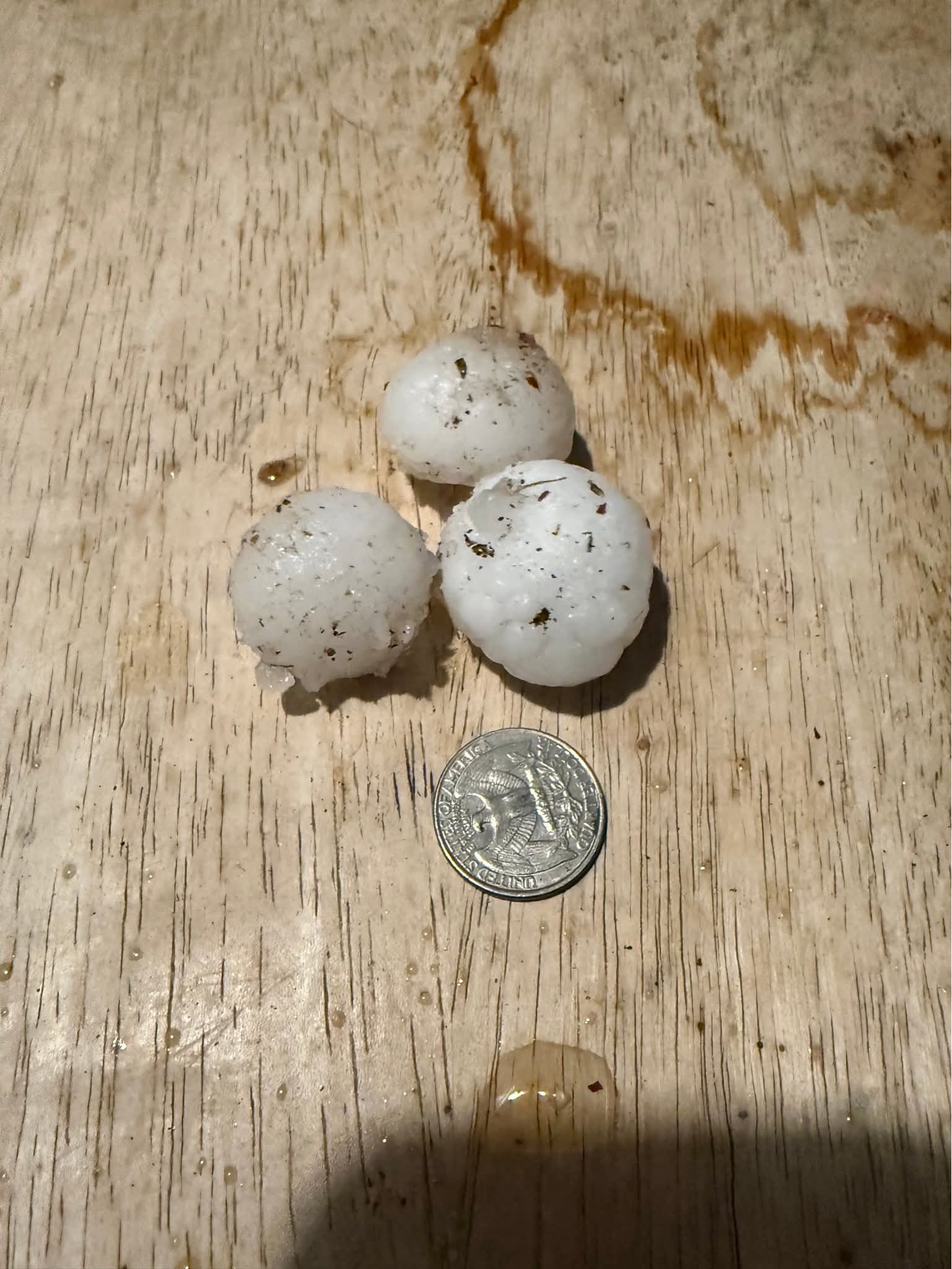 Gallery photos for Hail Storm Recovery Efforts in Crowley TX: Image #2