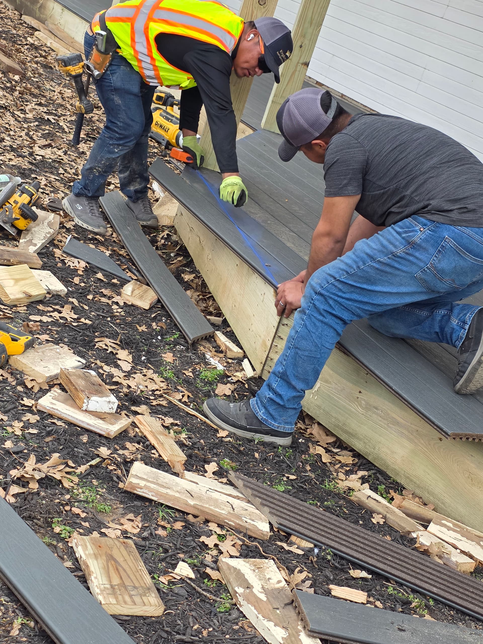 Gallery photos for Front Porch Deck Installation in DFW: Image #1