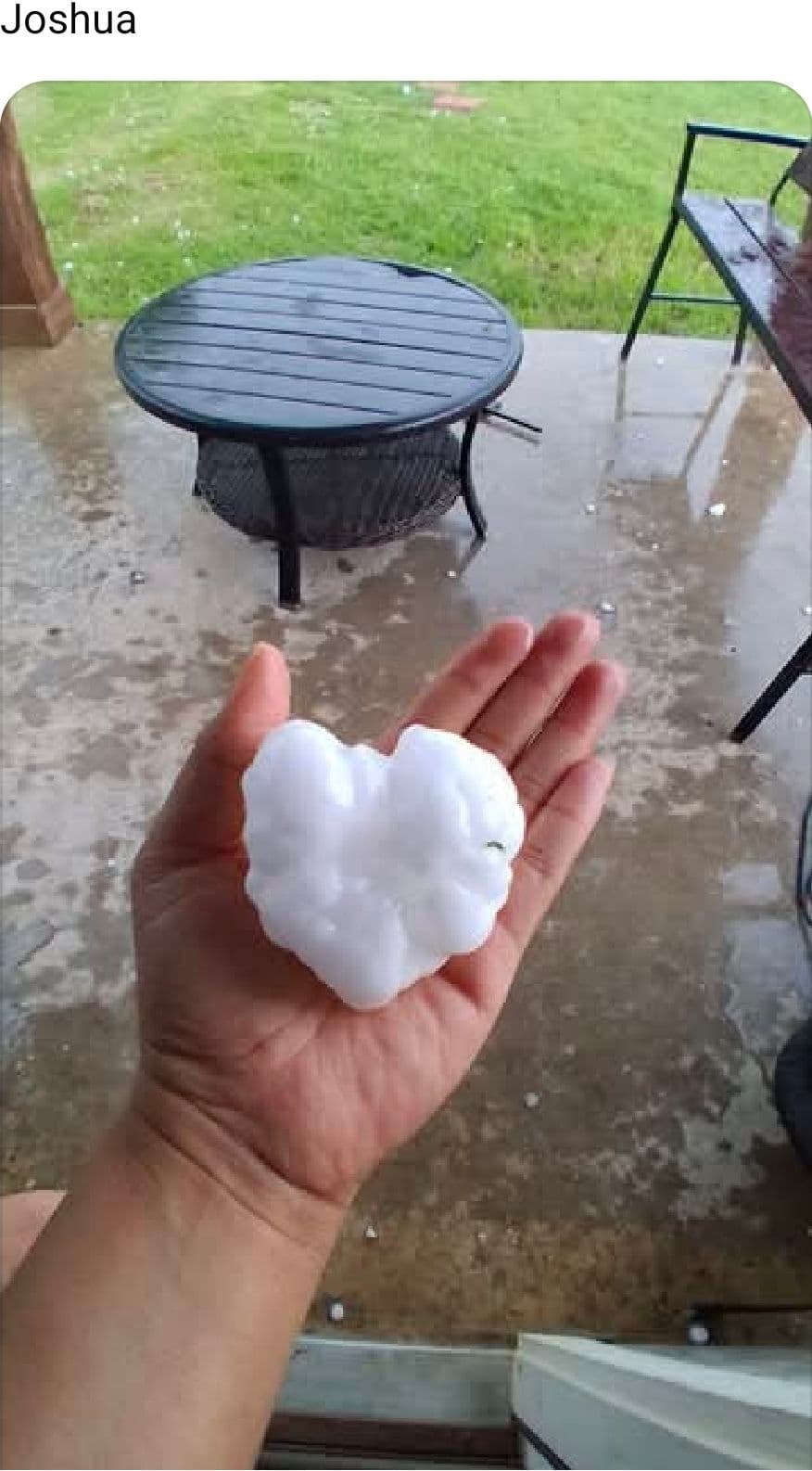 Hail Hit Joshua Hard - Here's What We're Finding image