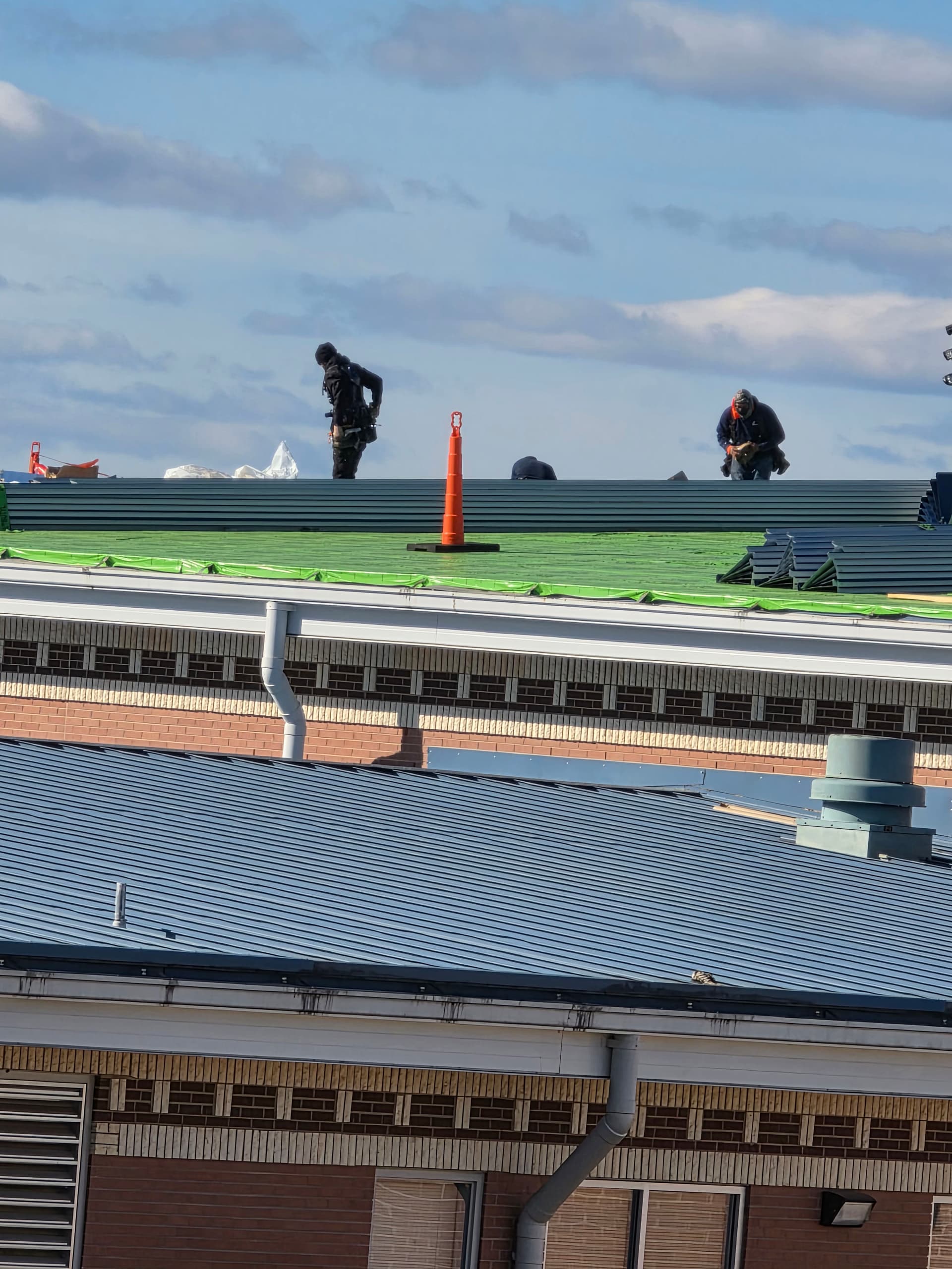 Standing Seam Metal Roof Installation in Waxahachie