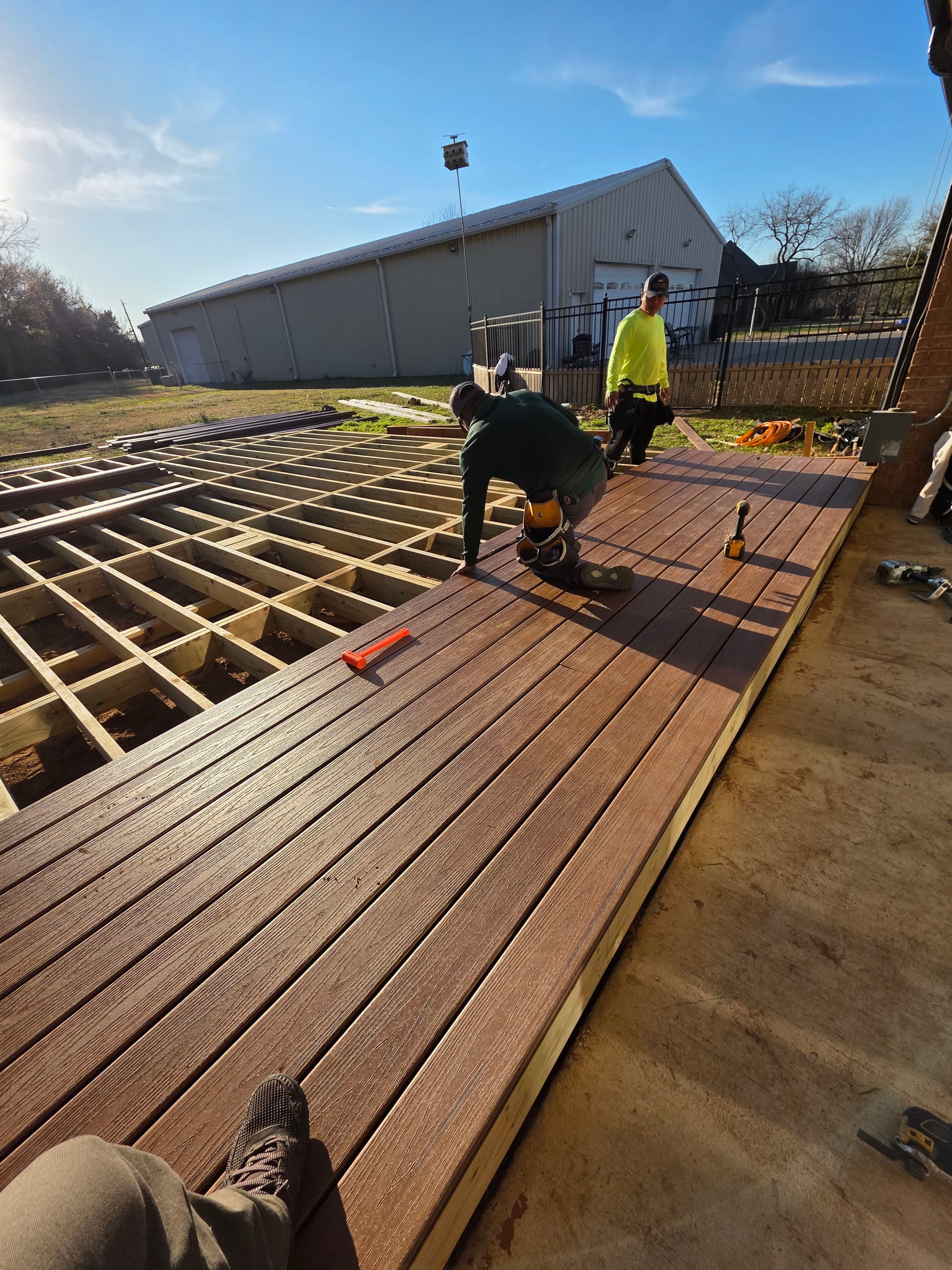 Gallery photos for Stunning Trex Deck Installation in Fort Worth: Image #1