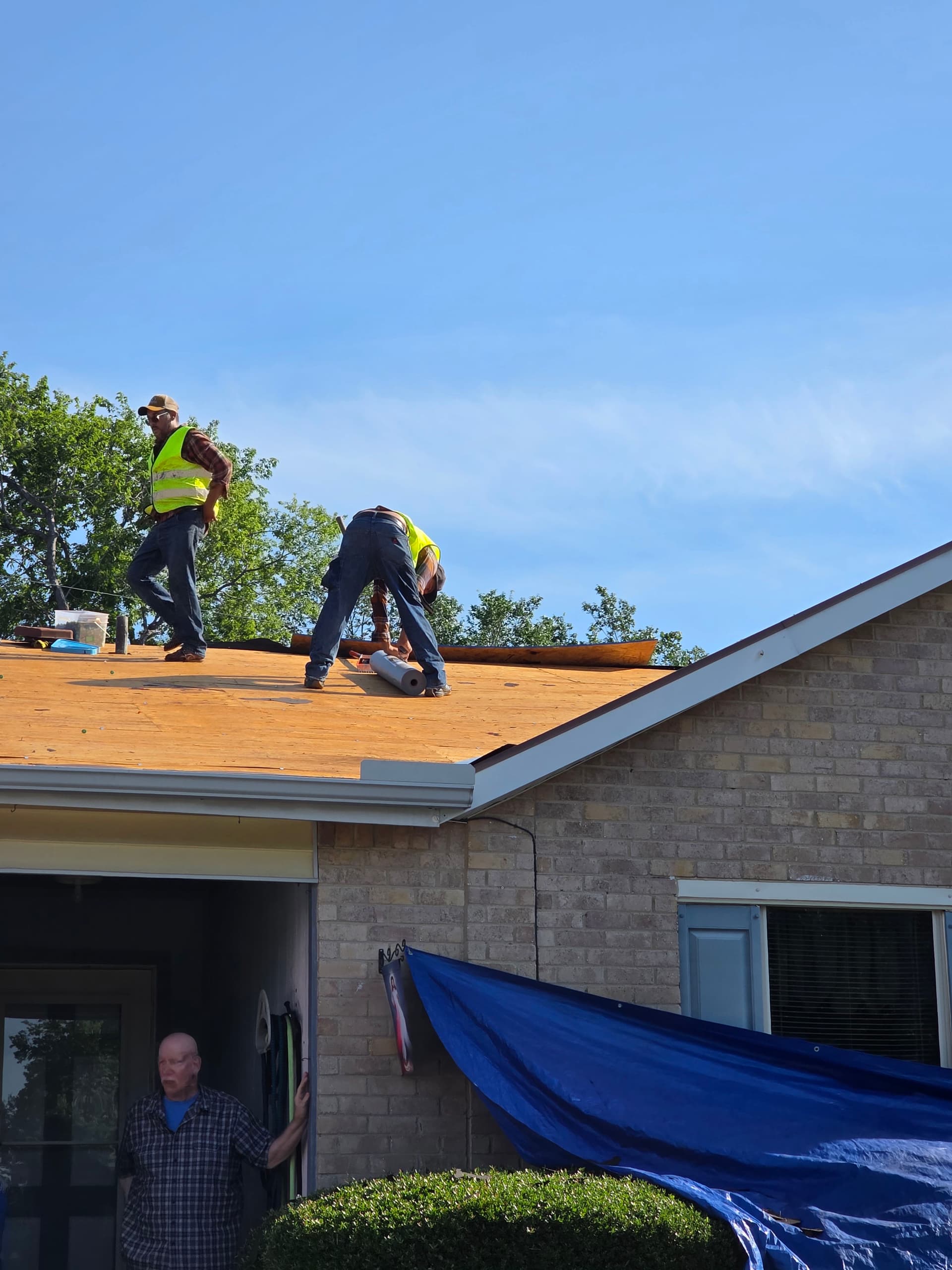 Gallery photos for Storm Damage Roof Replacement Underway in Grand Prairie: Image #3