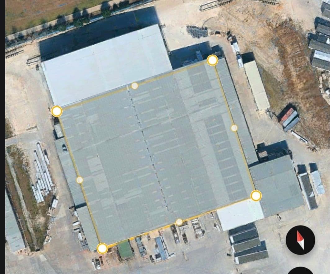Silicone Coating on a Commercial R-Panel Roof in Burleson