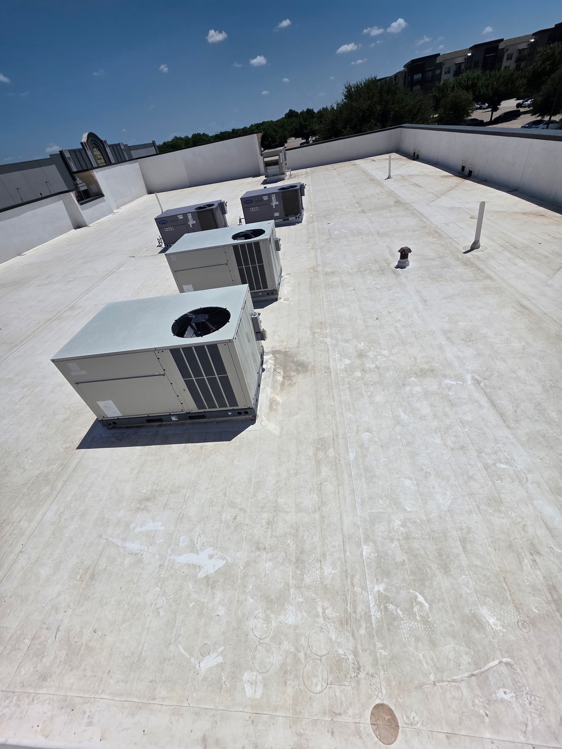 Tracking Down Multiple Roof Leaks on a Commercial Building in Allen TX