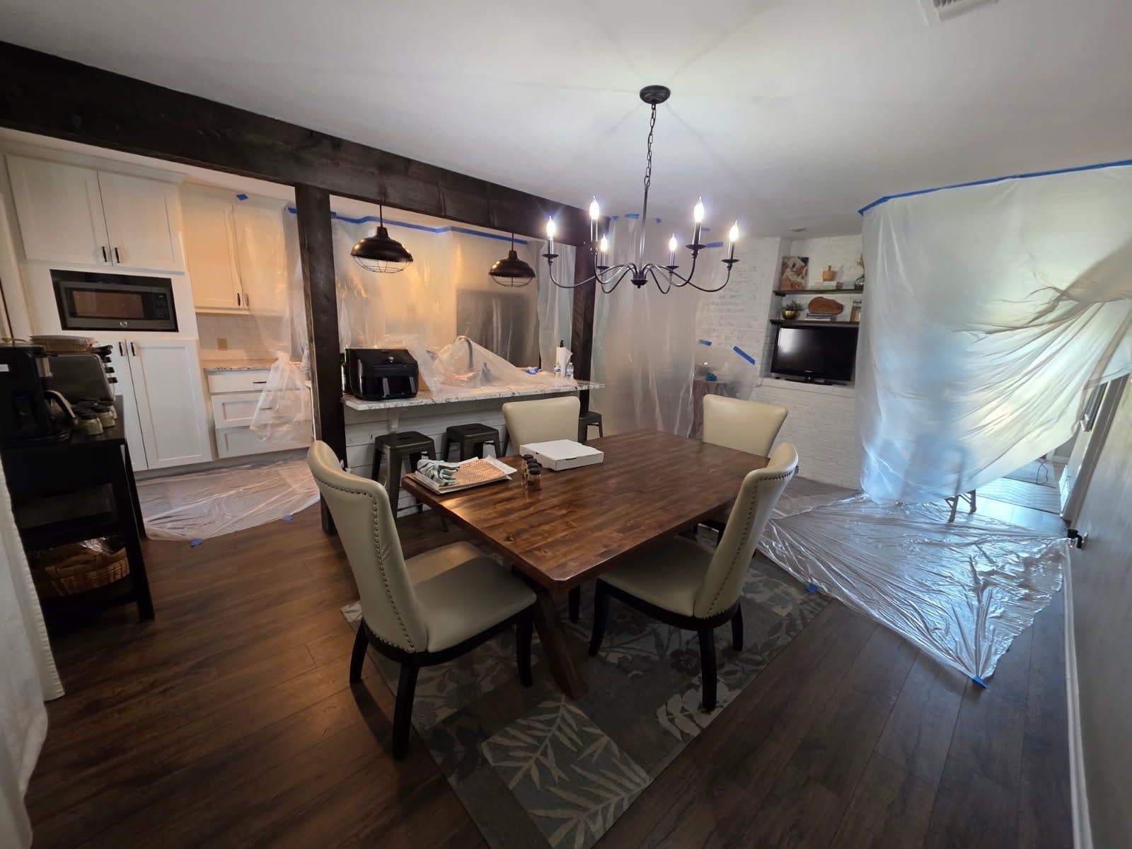 Project Interior Transformation with Drywall and Paint in DFW image