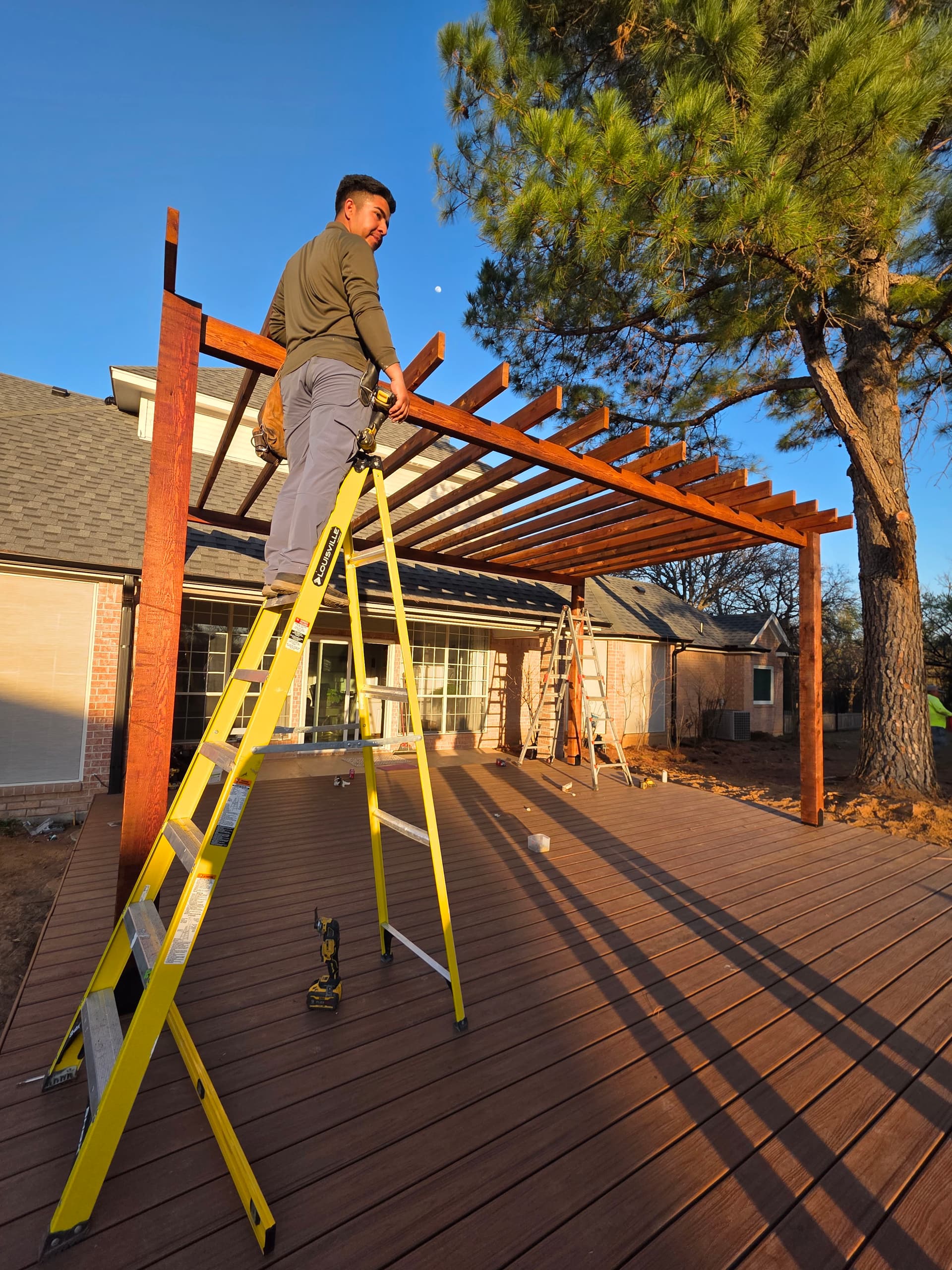 Gallery photos for Cedar Pergola on a Premium Deck in DFW Area: Image #2