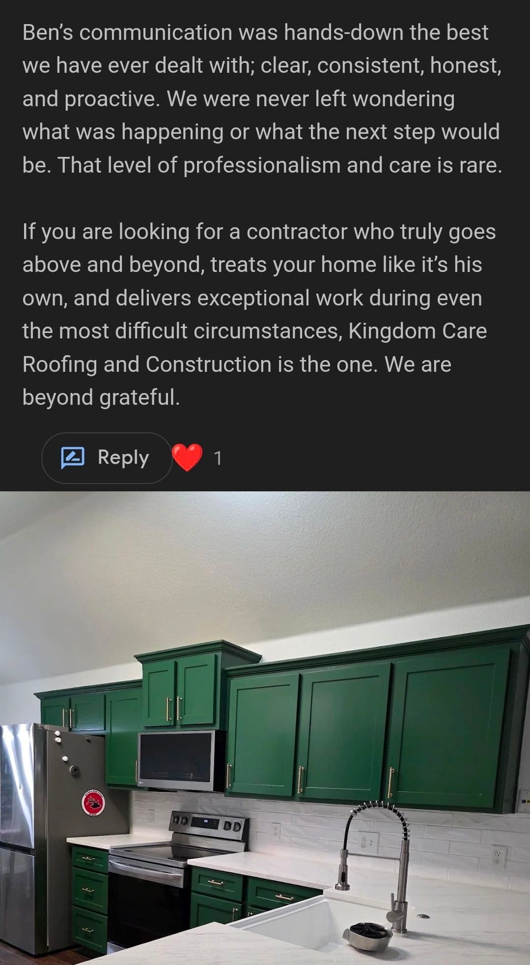 Gallery photos for Category 3 Water Restoration Completed with Exceptional Care: Image #1